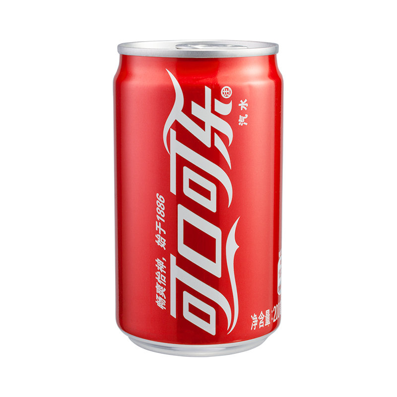 可口可乐cocacola汽水碳酸饮料200ml12罐整箱装迷你摩登罐小可乐可口