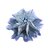 天堂塞纳湖畔341E三折超轻防晒防紫外线遮阳伞（蓝色）（印花绣蝴蝶边钢杆铝骨）第2张高清大图
