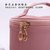 新款韩版化妆包 便携简约大容量 旅行手提化妆品收纳盒 化妆箱第7张高清大图