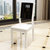 古宜（Guyi） 古宜 烤漆简约现代白餐椅木质休闲餐桌椅子实木电脑椅子书桌椅 现货(G509实木软包椅2把(物流点自提价)第2张高清大图