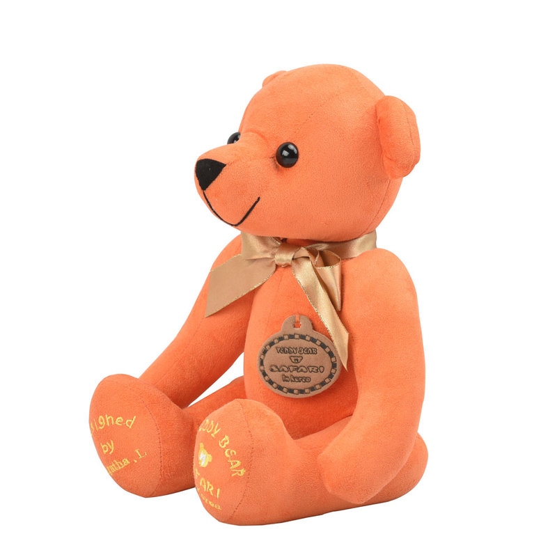 teddyisland公仔24cm斯维德熊m橙