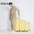 POLO大容量拉杆箱20寸登机箱PC旅行行李箱080601(黄色 24寸)第5张高清大图