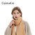 CaldiceKris （中国CK）单色秋冬围巾保暖羊绒围巾CK-DJ010(杏色)第5张高清大图