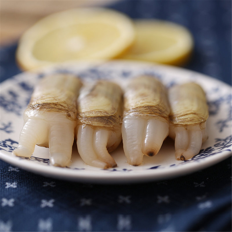 味库海鲜江苏连云港双头蛏子3040头斤约1kg约1000g