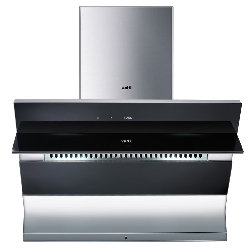 华帝vatti烟灶套餐cxw220j639bhjztb866b侧吸烟机排风量20m3min黑燃气