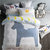 南极人家纺 纯棉四件套 全棉学生单双人床上用品套件(荷兰小马 1.8m（6英尺）床)第2张高清大图