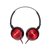 索尼（SONY）MDR-ZX300耳机（红色）第3张高清大图