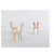 实木宝宝卡通板凳美工椅兔子耳可爱儿童餐椅YW-JG001(默认)第5张高清大图