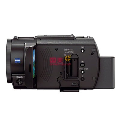 索尼(Sony) FDR-AX30 4K摄像机 4K高清/红外灯夜视(黑色 套餐一)(黑色 官方标配)
