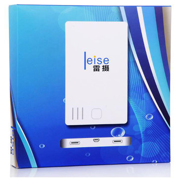 雷摄（LEISE）便携系列LS-W7000锂电移动电源（白色）（7000mAh）
