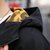 吉普盾纯棉连帽男士夹克休闲时尚方口袋短款舒适全棉外套(XD8901橡皮红 XL)第4张高清大图