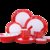 松发瓷器 松发骨瓷餐具套装家用中式28头碗盘碗碟碗勺瓷器餐具套装礼盒婚庆 陌上花开 国美厨空间(红色)第4张高清大图