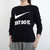 NIKE耐克女装2018春季新款运动套头衫针织圆领休闲卫衣859034-010(黑色 XL)第4张高清大图