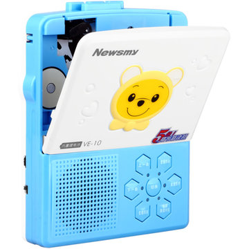 纽曼(Newsmy) VE-10锂电版 复读机磁带机 U盘TF卡 MP3磁带播放器 中小学生英语学习机 6小时连续播放