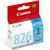 佳能(Canon) CLI-826C 墨盒 青色 适用MX898/MG6280/iP4980/iX6580第2张高清大图