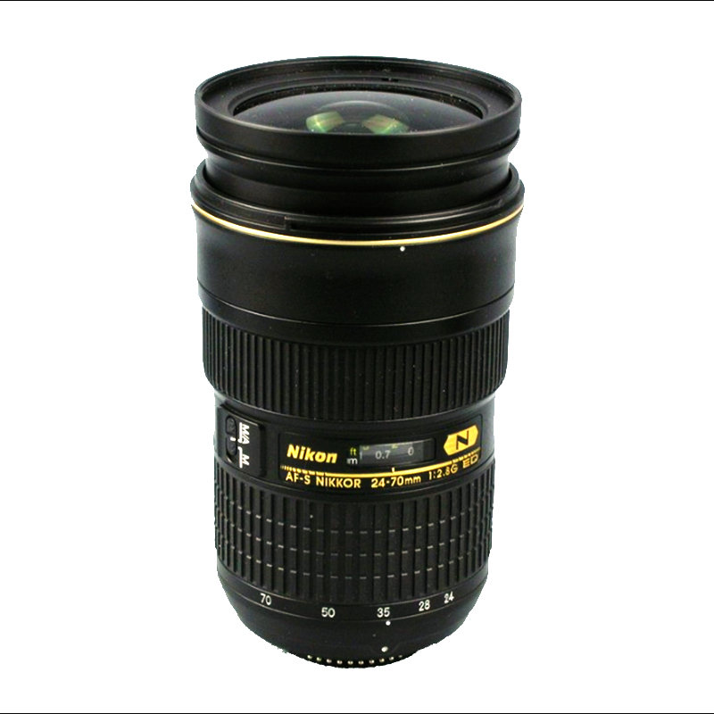 尼康nikon AF-S 24-70mm f/2.8G ED 尼克尔镜头(黑色【正品行货】套餐三