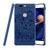 木木（MUNU）华为荣耀V8 荣耀v8 手机壳 手机套 保护壳 手机保护套 外壳 磨砂软壳套 硅胶套(蓝色-祥龙)第5张高清大图