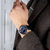 阿玛尼(Armani)手表 皮质表带休闲商务腕表 日历防水石英男表 AR11186(蓝盘皮带AR11188)第4张高清大图
