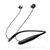Philips/飞利浦SHB4205 颈挂入耳无线蓝牙耳机耳麦颈带式来电震动 运动晨练跑步耳塞(黑色)第2张高清大图