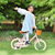 永 久 （FOREVER）儿童自行车男女款小孩单车脚踏车儿童自行车宝宝童车14寸/16寸 复古款自行车(粉色 14寸)第3张高清大图