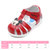 Disney迪士尼夏款凉鞋新款幼童公主鞋套脚男童女童宝宝鞋DH0332(14码/参考脚长135mm 红色)第5张高清大图