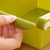 冰箱抽屉式隔板层塑料PP材质隔层保鲜多功能置物架(绿色（2个装）)第4张高清大图