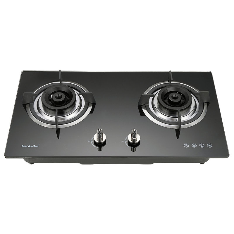 好太太haitaitai灶具jztq232b1嵌入式钢化玻璃灶具黑色
