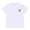 MLB情侣涂鸦白色NY短袖T恤(白色 XS)