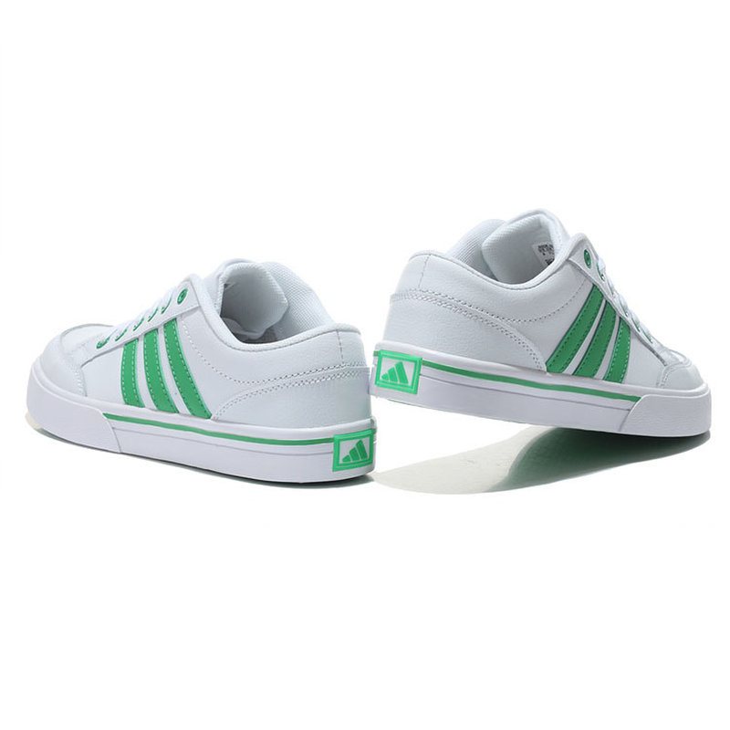 adidas阿迪达斯情侣鞋中性运动鞋休闲鞋板鞋f76531白绿40