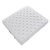 600克涤纶抗起球面料+5厘米天然乳胶+独立布袋簧床垫白色(1m*2m)第2张高清大图