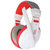 硕美科 声籁(Salar) KX200 台式CF LOL游戏头戴式耳麦带麦(白红色)第3张高清大图