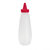西派珂cmcpack创意塑料调味瓶沙拉蜂蜜酱油瓶番茄酱料收纳瓶( 容量500ml)(硬瓶红色盖)第5张高清大图