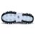 Skechers斯凯奇女鞋熊猫鞋Dlites蕾丝厚底松糕运动鞋 11959(黑色/白色 39)第5张高清大图
