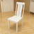 古宜（Guyi） 古宜 烤漆简约现代白餐椅木质休闲餐桌椅子实木电脑椅子书桌椅 现货(G516橡木软包椅2把(物流点自提价)第3张高清大图