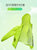 超薄雨衣雨裤套装男女外卖骑行防暴雨长款全身防水分体防晒服(XXXL 荧光绿上衣（超薄款）)第3张高清大图