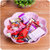 果盘创意现代客厅欧式家用水果盘干果盘办公室桌面零食盘糖果盘(粉色小号)第3张高清大图