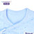 贝儿欣新生婴儿衣服纯棉秋冬保暖系带套装0-3-6个月刚出生男女宝宝全棉保暖两件套(59 浅蓝)第2张高清大图
