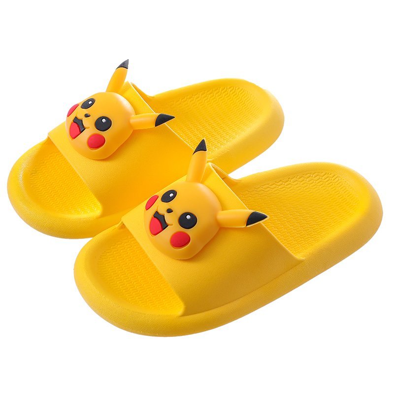 suntek皮卡丘儿童拖鞋夏男童女童软底防滑浴室洗澡居家大中小童宝宝凉