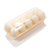 冰箱鸡蛋盒食物保鲜盒鸡蛋托鸡蛋格厨房透明塑料盒子放鸡蛋收纳盒(橘色)第2张高清大图