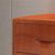 一米色彩 床头柜 实木床边柜 卧室家具 中式简易现代橡胶木(海棠色 500*410*540mm)第4张高清大图