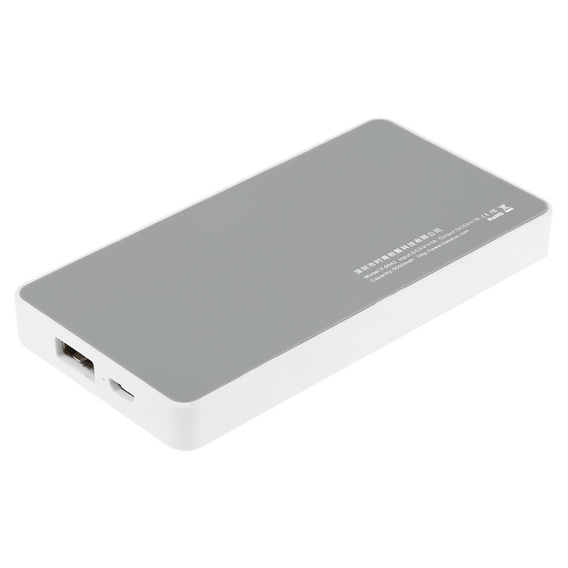 倍思/baseus 充电宝 5000毫安移动电源 锂聚合物电池手机平板通用(深