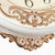 汉时欧式客厅轻奢装饰双面钟实木静音挂钟创意时尚石英钟表 HDS21(白色大号)第4张高清大图