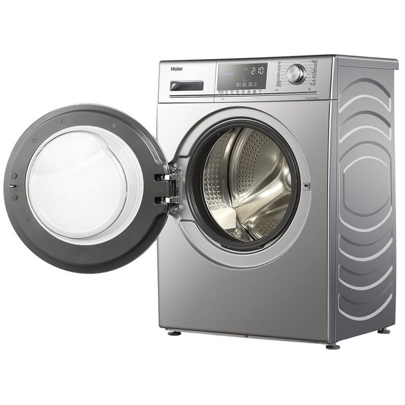 海尔(haier) xqg80-hbdx14686lu 8公斤 洗烘一体变频滚筒洗衣机 星空