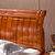 艾莉哲家具 中式现代家具实木床双人床 1.8米1.5米床架 结婚大床橡胶木床999(1500*2000 床+2个床头柜)第3张高清大图