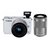 佳能（Canon）EOS M10 微型单电双头套机(EF-M 15-45mm+EF-M 55-200mm）(白色 套餐五)第4张高清大图
