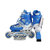 动感（ACTION）微笑宝宝151D 溜冰鞋儿童全套装闪光轮滑鞋可调直排男女旱冰(白蓝（8轮全闪光） M码36-39码可调)第4张高清大图