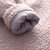 贝壳元素宝宝兔子羊羔毛外套 冬装韩新款女童童装儿童加厚上衣wt6839(130 浅紫色)第4张高清大图