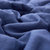 GELIAN格莉安 水洗棉 荷叶边夏被三件套可水洗空调被薄被芯枕套(简约深蓝)第4张高清大图