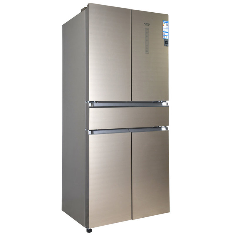 澳柯玛aucmabcd480wapg480l玫瑰金五门冰箱风冷循环银离子杀菌独立变
