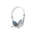 canleen/佳合 CT-635单孔耳机 笔记本电脑耳 单孔手机头戴式耳麦(灰)第3张高清大图
